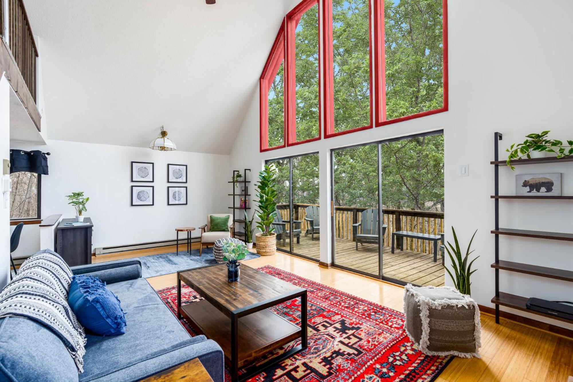 Modern Chalet Cabin w Hot Tub, Deck&Grill,&WiFi! Inwood Exterior foto