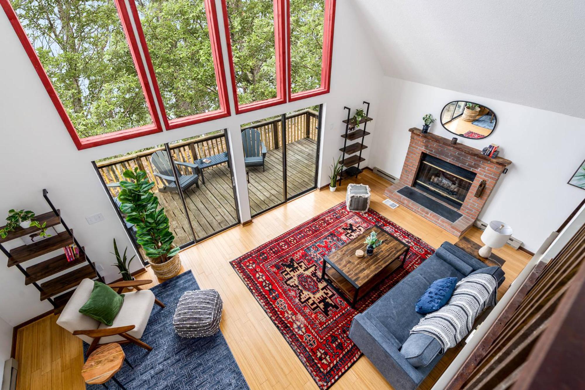 Modern Chalet Cabin w Hot Tub, Deck&Grill,&WiFi! Inwood Exterior foto